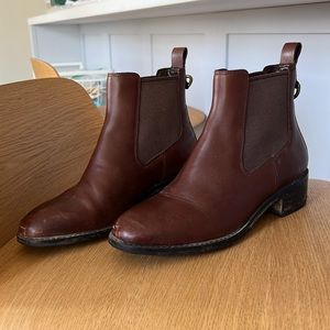 Cole Haan brown leather boots 6.5 6 1/2